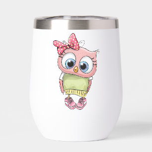 Owl Thermal Wine Tumbler