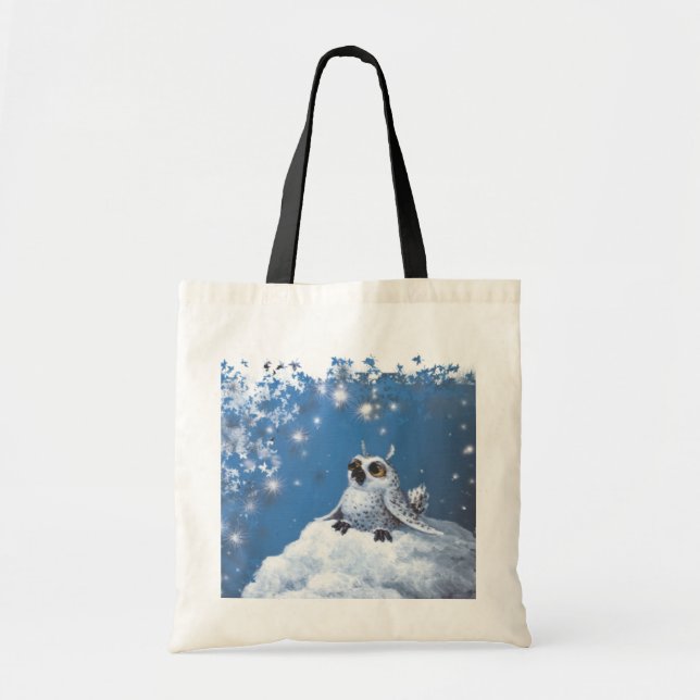 owl tote bag (Front)