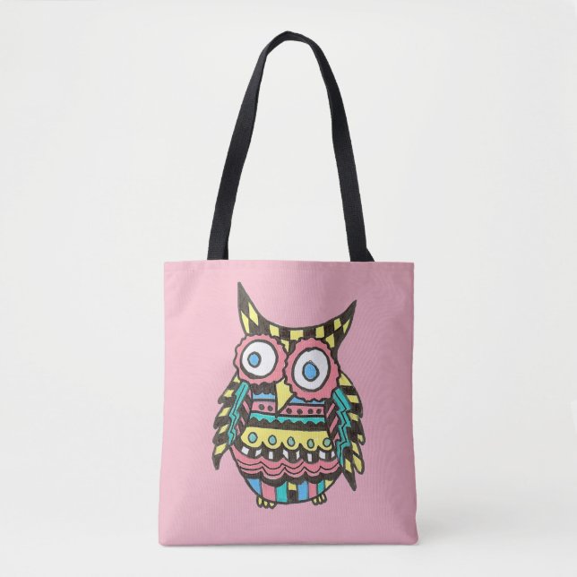 owl tote bag (Front)