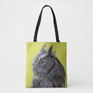 Owl tote bag