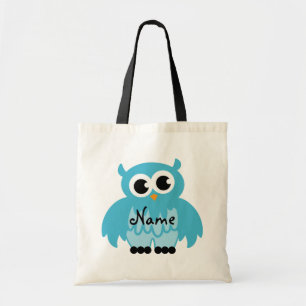 Owl tote bag Personalizable with name