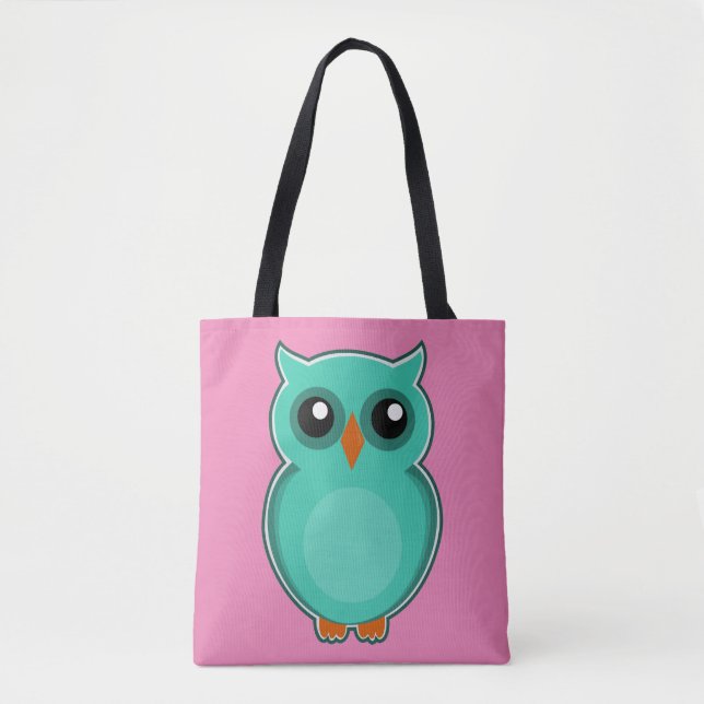 OWL TOTE PURSE CROSSBODY BAG (Front)