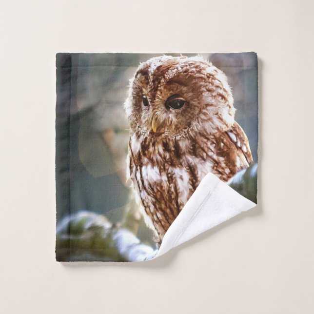 Owl Wash Cloth (Wash Cloth)