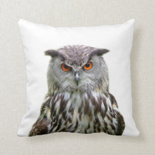 Owl wild animal cute nursery photo cushion