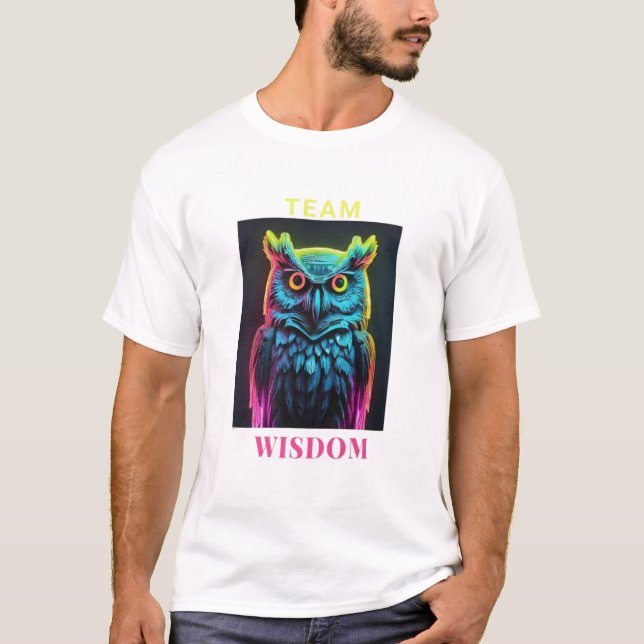 "OWL WISDOM TEAM" T-Shirt (Front)