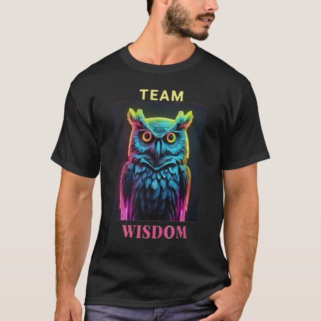 "OWL WISDOM TEAM" T-Shirt (Front)