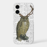 Owl with Antlers plain 2