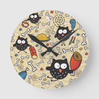 Owl with Meat Pattern