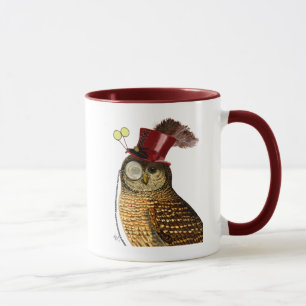 Owl With Top Hat 3 Mug
