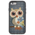 Owl with Vintage Flowers iPhone 6 case