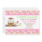 Owl Woodland Bird Birthday Party Invitations