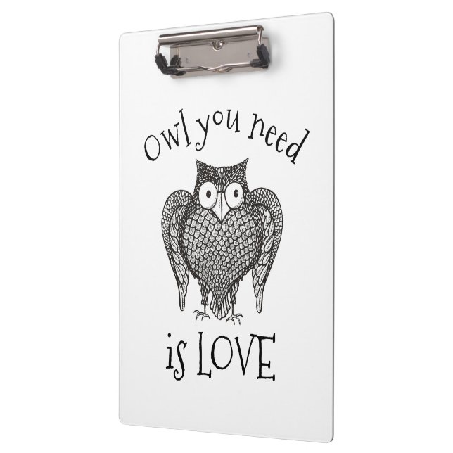 Owl you Need Clipboard (Left)