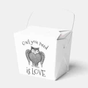 Owl you Need Favour Box