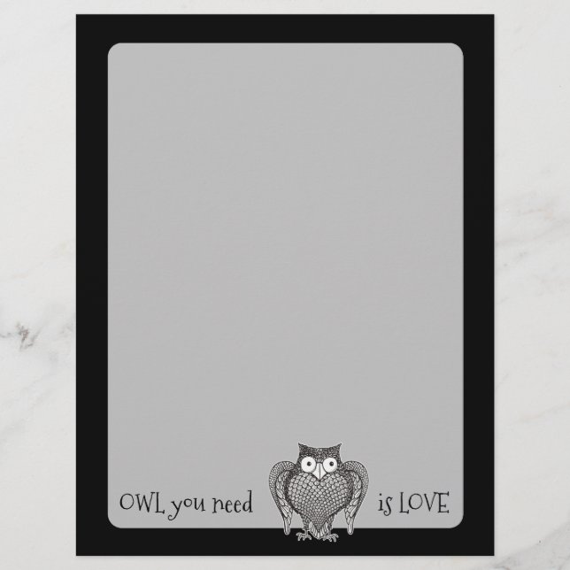 Owl you Need Flyer (Front)