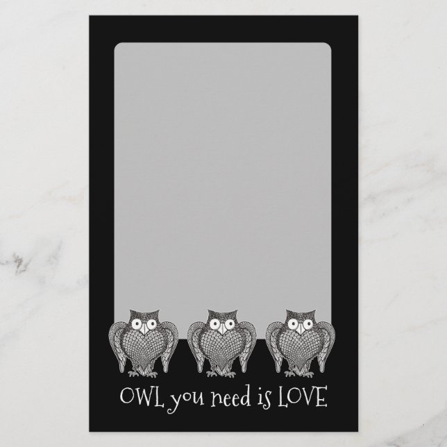 Owl you Need Flyer (Front)