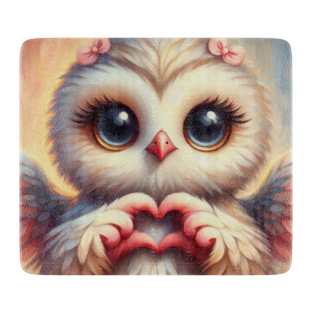 Owl You Need is Love Cutting Board (Front)