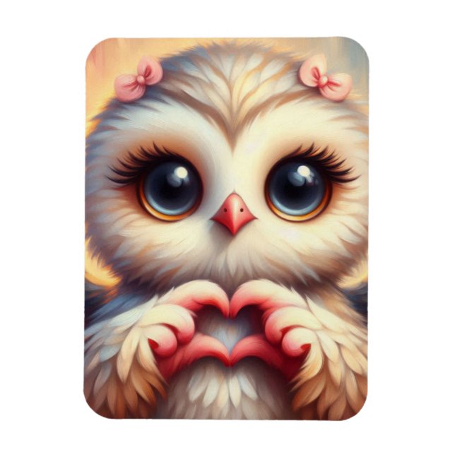 Owl You Need is Love Magnet (Vertical)