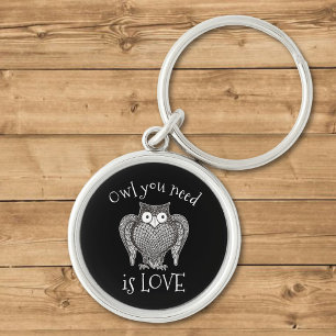 Owl you Need Key Ring