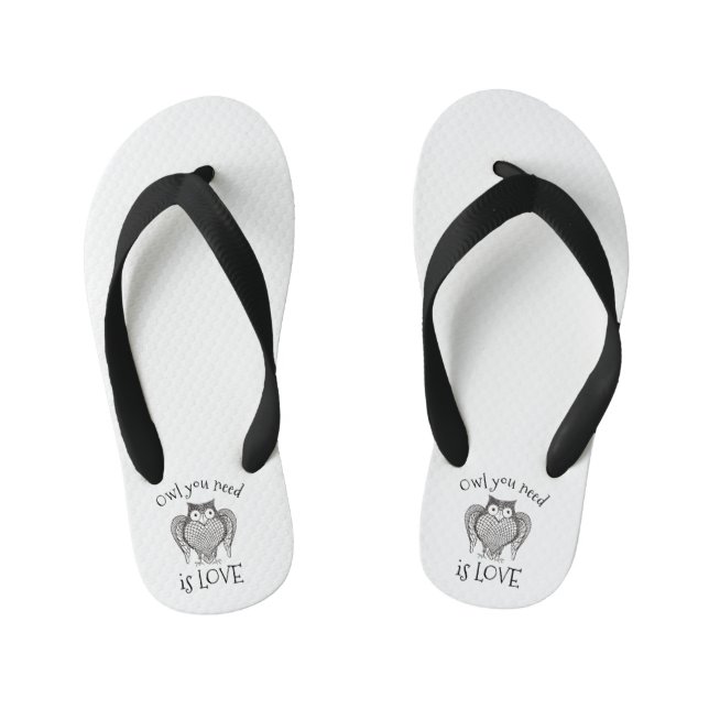 Owl you Need Kid's Jandals (Footbed)
