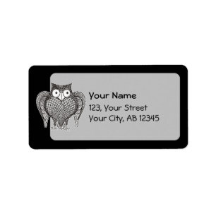 Owl you Need Label