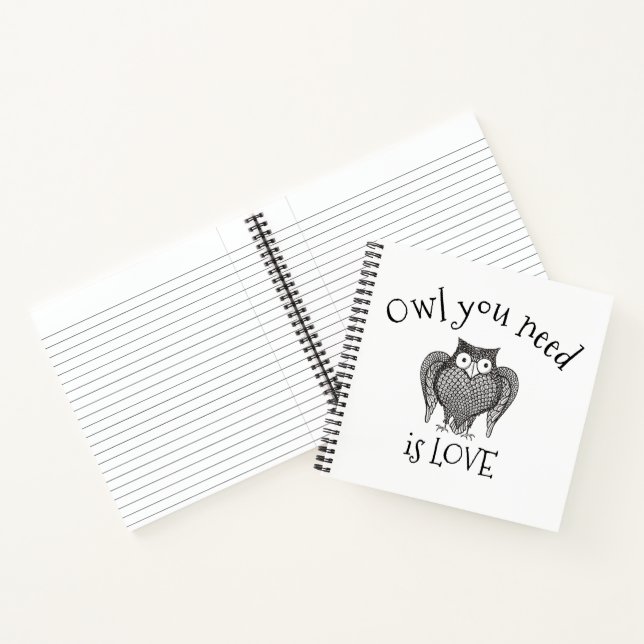 Owl you Need Notebook (Inside)