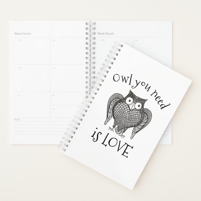 Owl you Need Planner (Display)