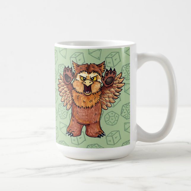 Owlbear Coffee Mug (Right)