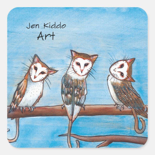 Owlcats Sticker (Front)