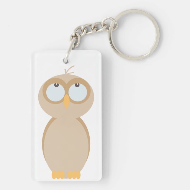 Owlie Bird Key Ring (Back)