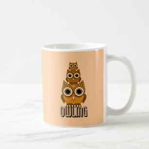 owling coffee mug