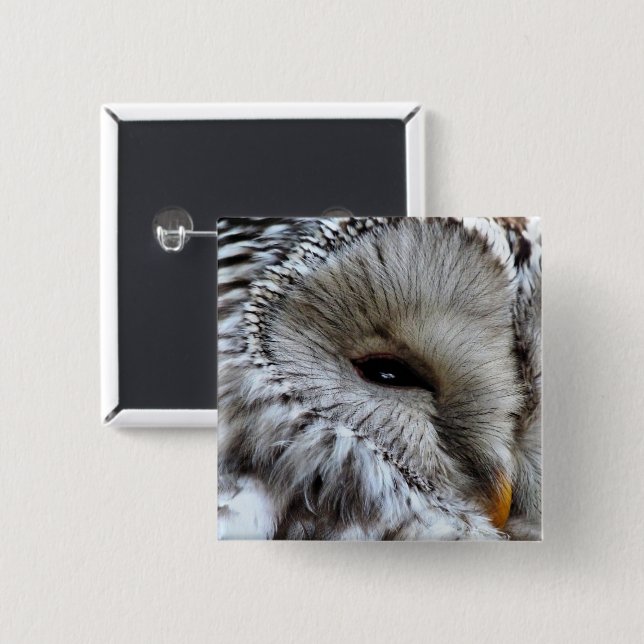 OWLS 15 CM SQUARE BADGE (Front & Back)