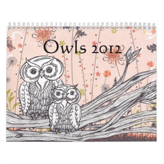 Owls 2012 Calendar