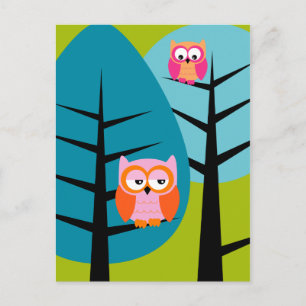 owls 4 Postcard