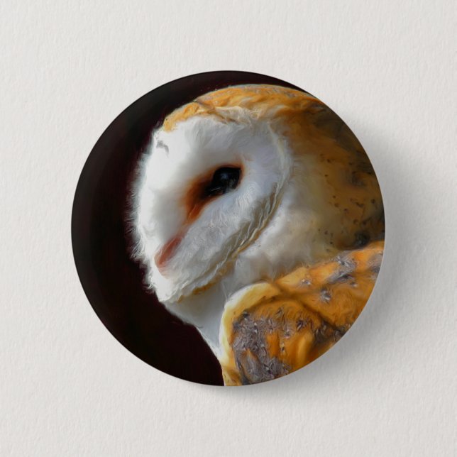 OWLS 6 CM ROUND BADGE (Front)