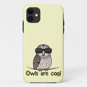 Owls are cool Case-Mate iPhone case
