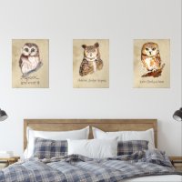 Owls Behaving Badly:Collection of Sass and Wisdom