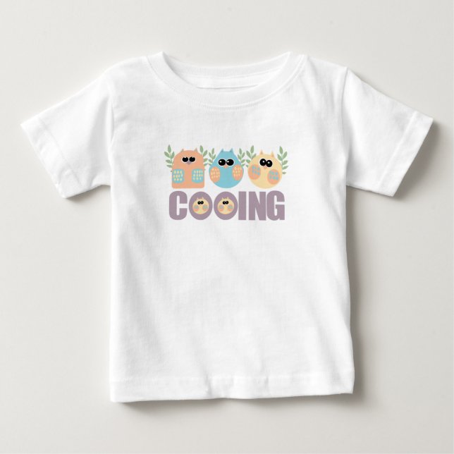 Owls cooing baby T-Shirt (Front)