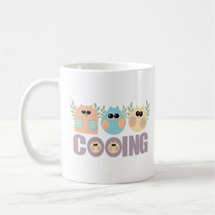 Owls cooing coffee mug