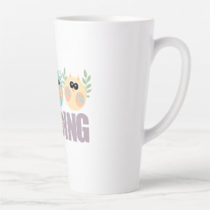 Owls cooing latte mug