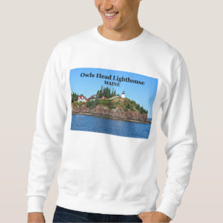 Owls Head Lighthouse, Maine Sweatshirt
