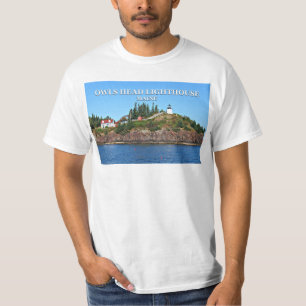 Owls Head Lighthouse, Maine T-Shirt
