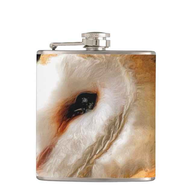 OWLS HIP FLASK (Front)