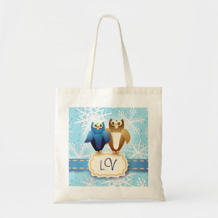 Owls in love, bag