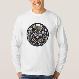 Owls in Round Windows T-Shirt