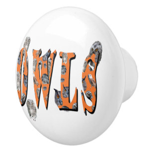 Owls Is The name, Ceramic Knob