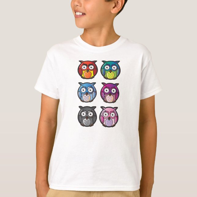 Owls kids t-shirt (Front)