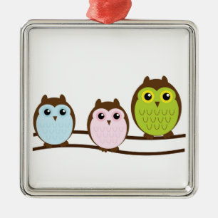 Owls Ornament