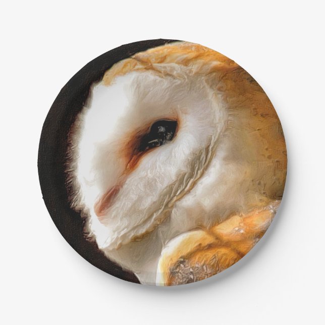 OWLS PAPER PLATE (Front)