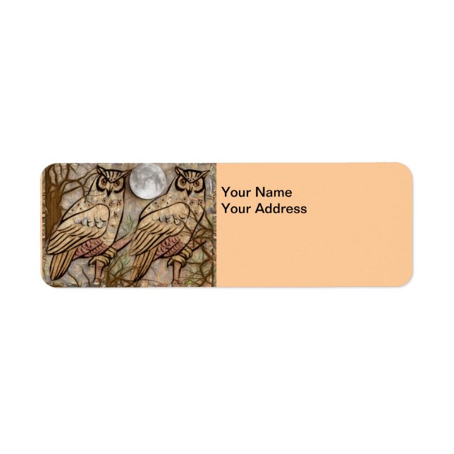 Owls Return Address Label (Front)