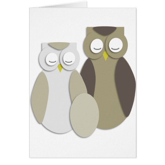 Owls with egg (Front)